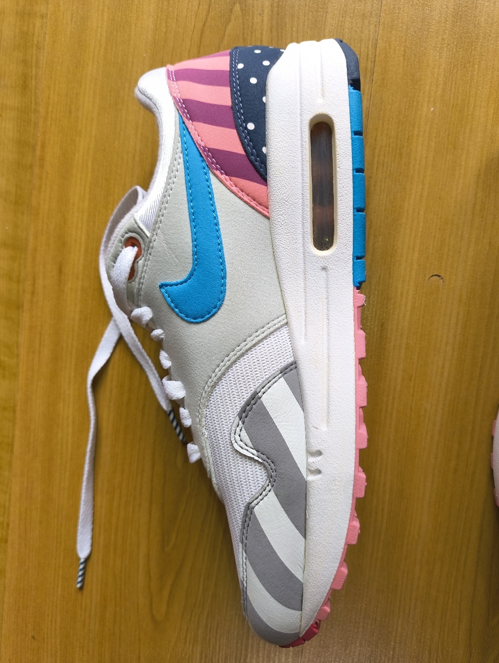 Nike Air Max 1 Collab With Dutch artist Piet Parra Size 7.5 Like New - Picture 12 of 16